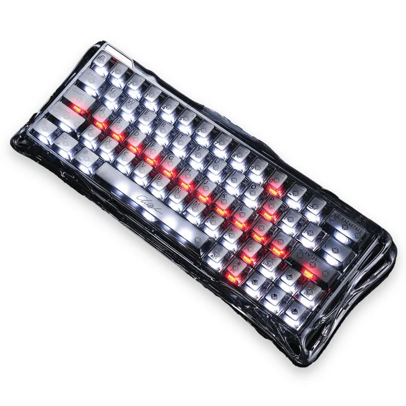 GravaStar Mercury V60 60% Hall Effect Magnetic Switch Gaming Keyboard - Onyx Crystal