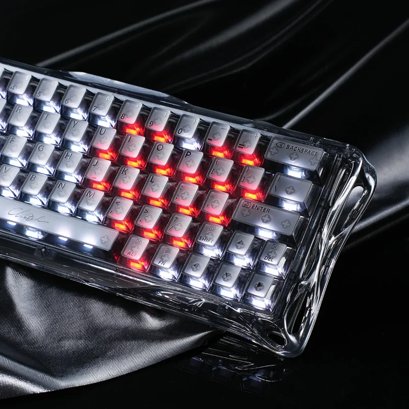 GravaStar Mercury V60 60% Hall Effect Magnetic Switch Gaming Keyboard - Onyx Crystal