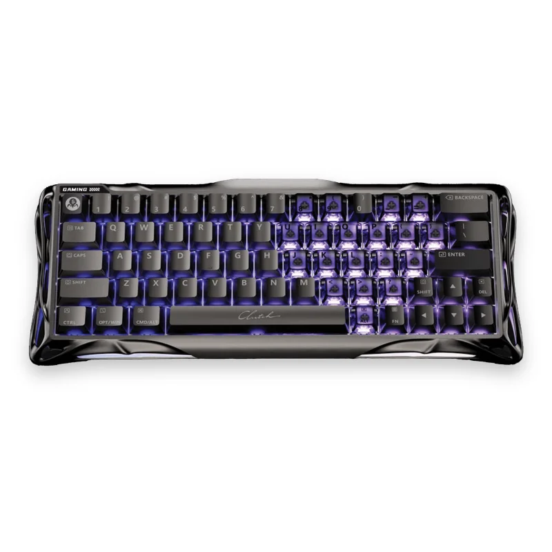 GravaStar Mercury V60Pro 60% Hall Effect Magnetic Switch Gaming Keyboard - GunMetal