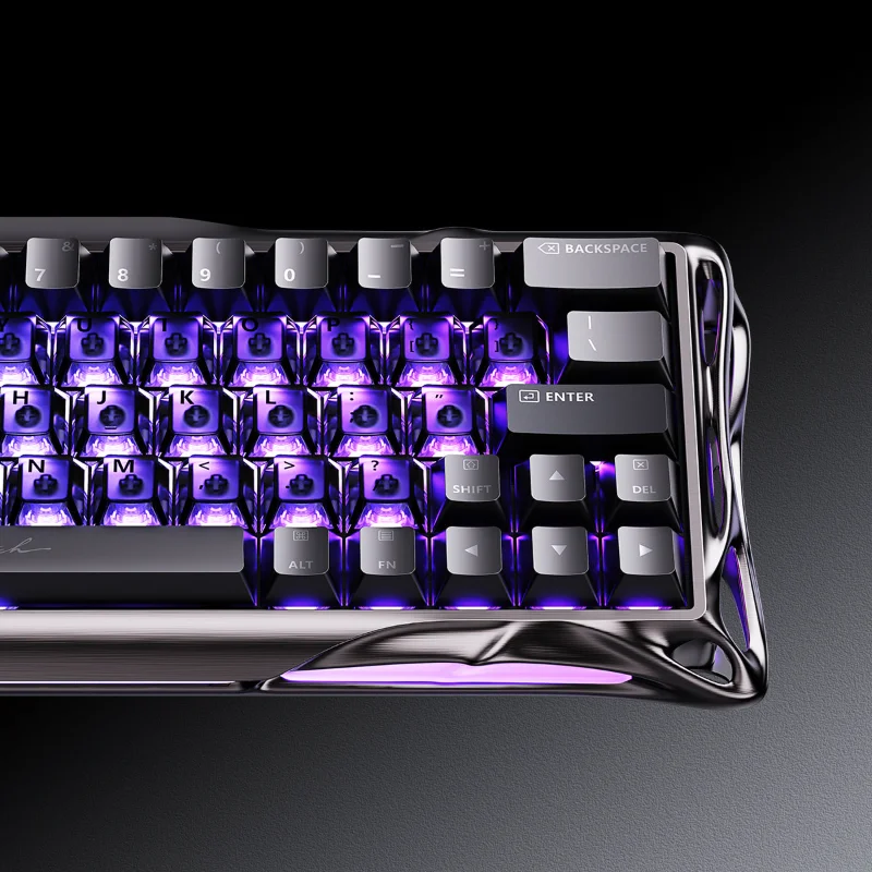 GravaStar Mercury V60Pro 60% Hall Effect Magnetic Switch Gaming Keyboard - GunMetal