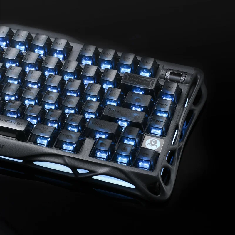 GravaStar Mercury K1 75% Wireless Mechanical Gaming Keyboard - Stealth Black