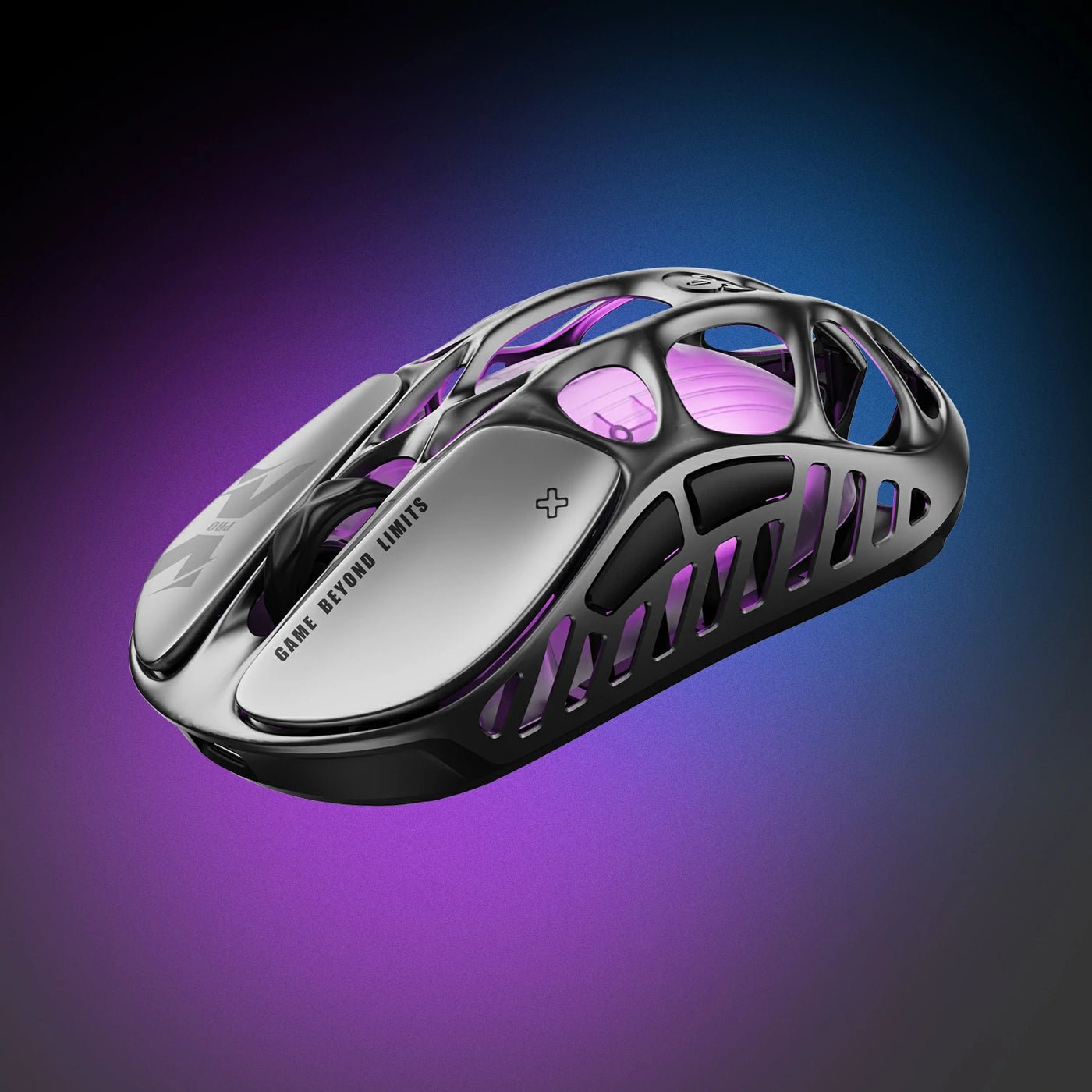 GravaStar Mercury XPro Wireless Gaming Mouse + 8K Dongle - Interstellar Silver