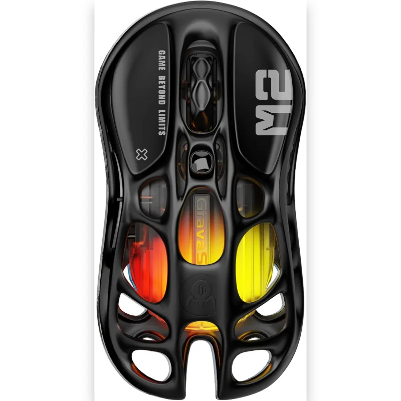 GravaStar Mercury M2 Wireless Gaming Mouse - Stealth Black