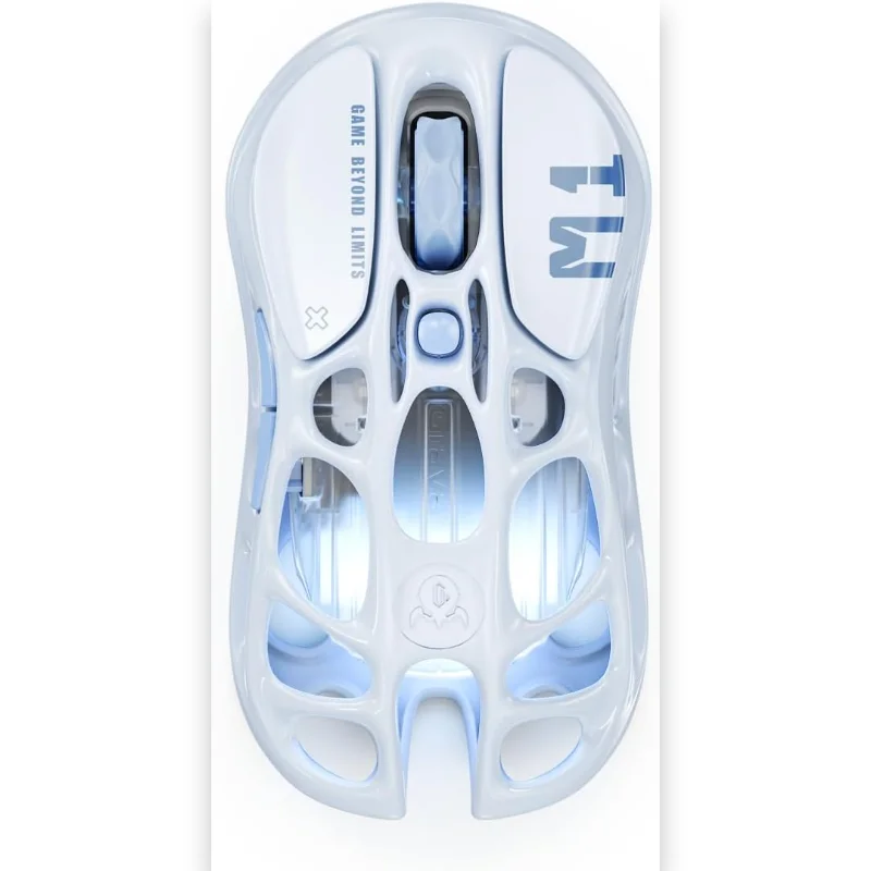 GravaStar Mercury M1 Pro Wireless Gaming Mouse - Ice Blue