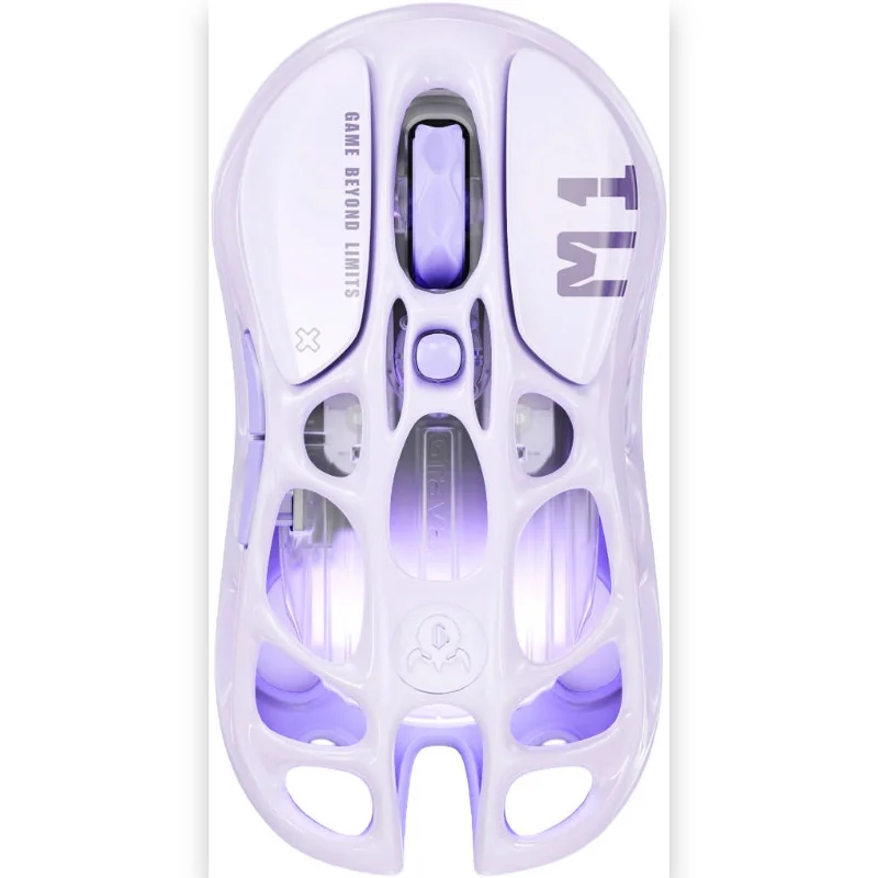 GravaStar Mercury M1 Pro Wireless Gaming Mouse - Lavender Purple