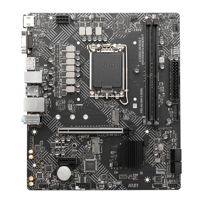 MSI PRO H610M-G DDR4 Motherboard