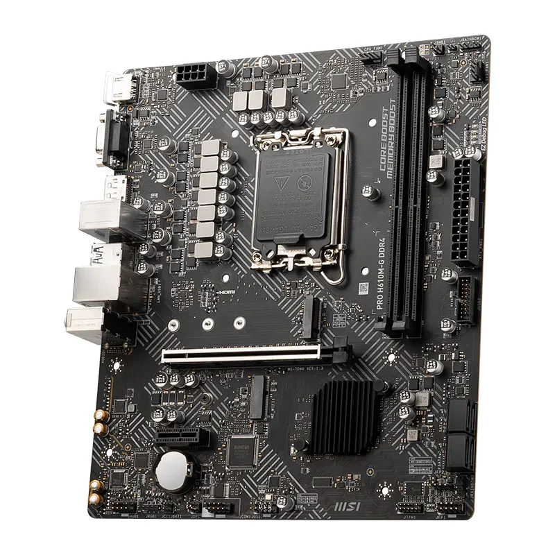 MSI PRO H610M-G DDR4 Motherboard