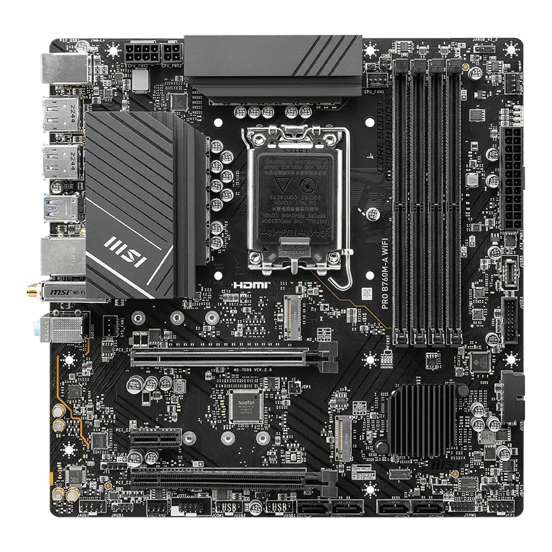 MSI PRO B760M-A WIFI DDR5 Motherboard