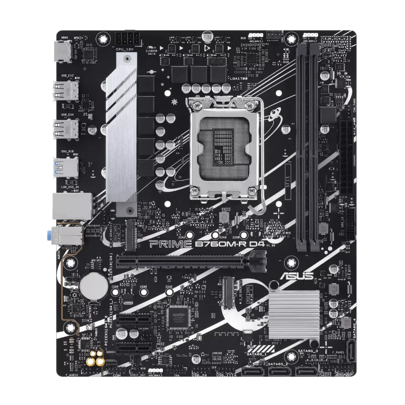 ASUS PRIME B760M-R D4 Motherboard