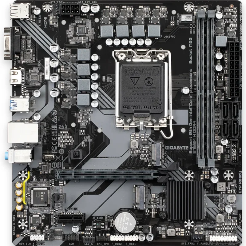 GIGABYTE B760M H DDR4 Motherboard