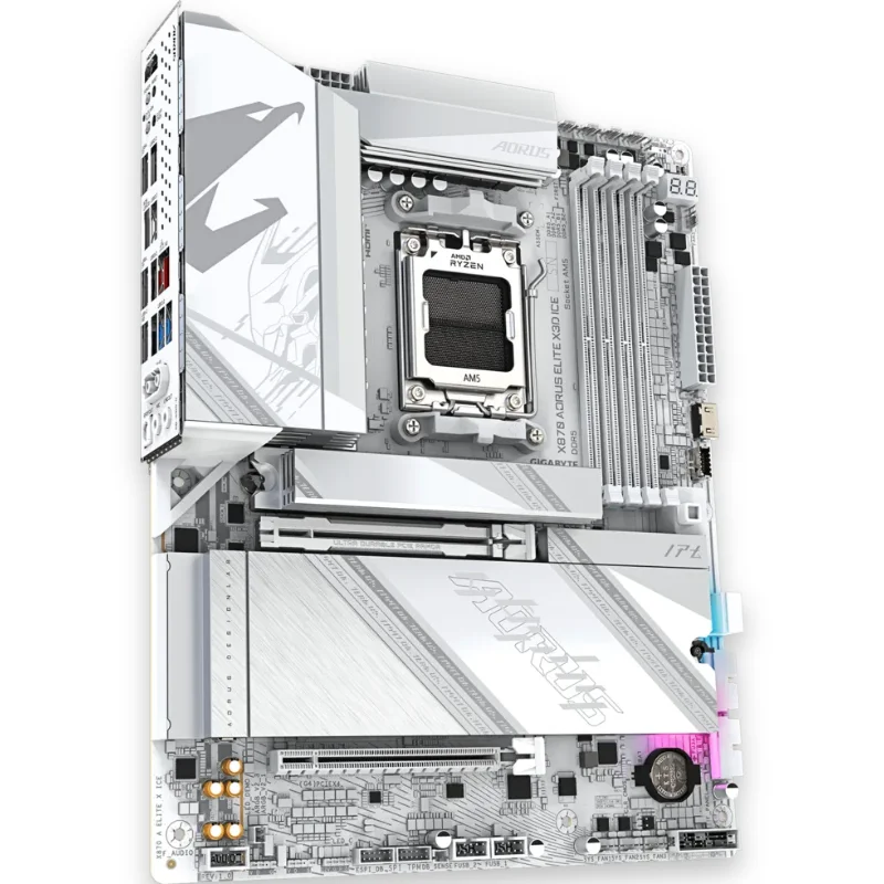 GIGABYTE X870 AORUS ELITE X3D ICE Motherboard