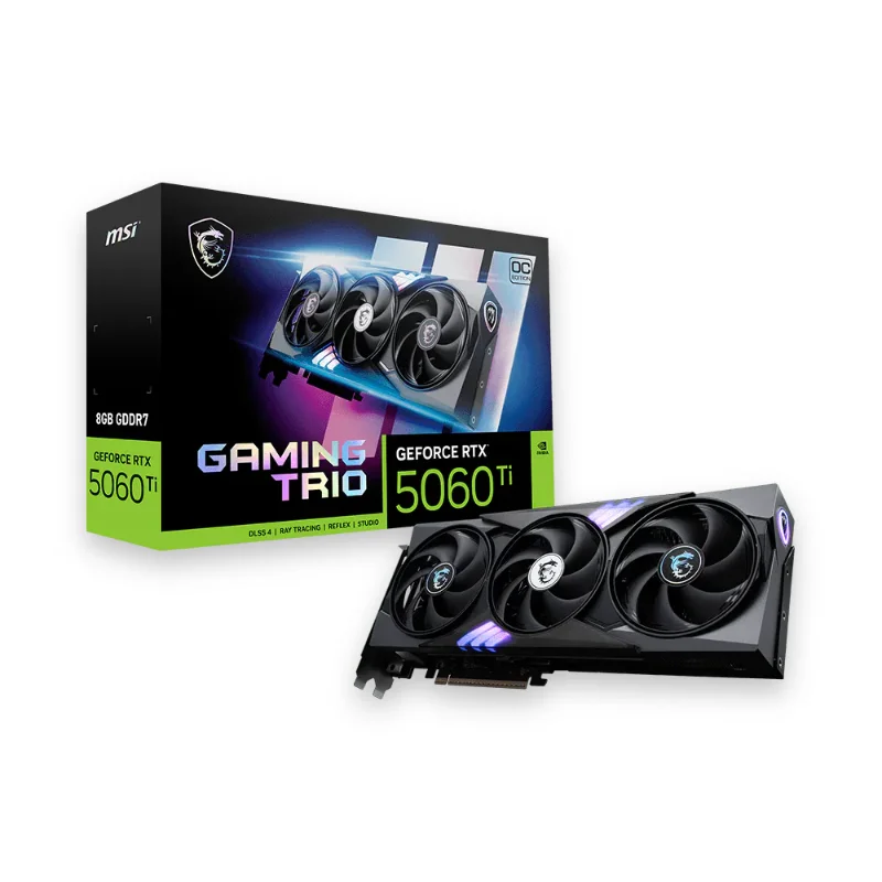MSI GeForce RTX 5060 Ti GAMING TRIO OC 8GB