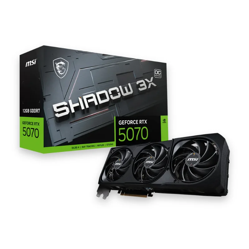 MSI GeForce RTX 5070 SHADOW 3X OC 12GB