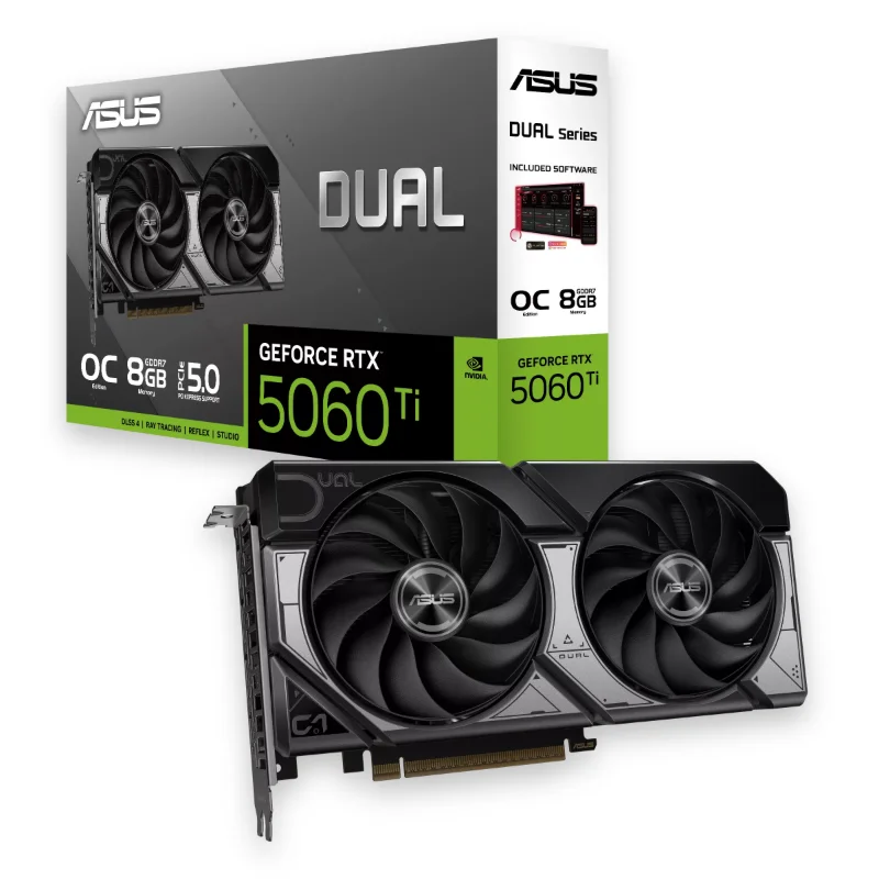 ASUS GeForce RTX 5060 Ti  DUAL OC 8GB