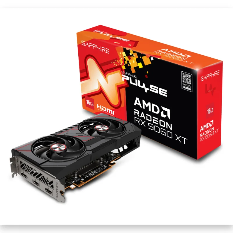 SAPPHIRE PULSE Radeon RX 9060 XT GAMING OC 16GB