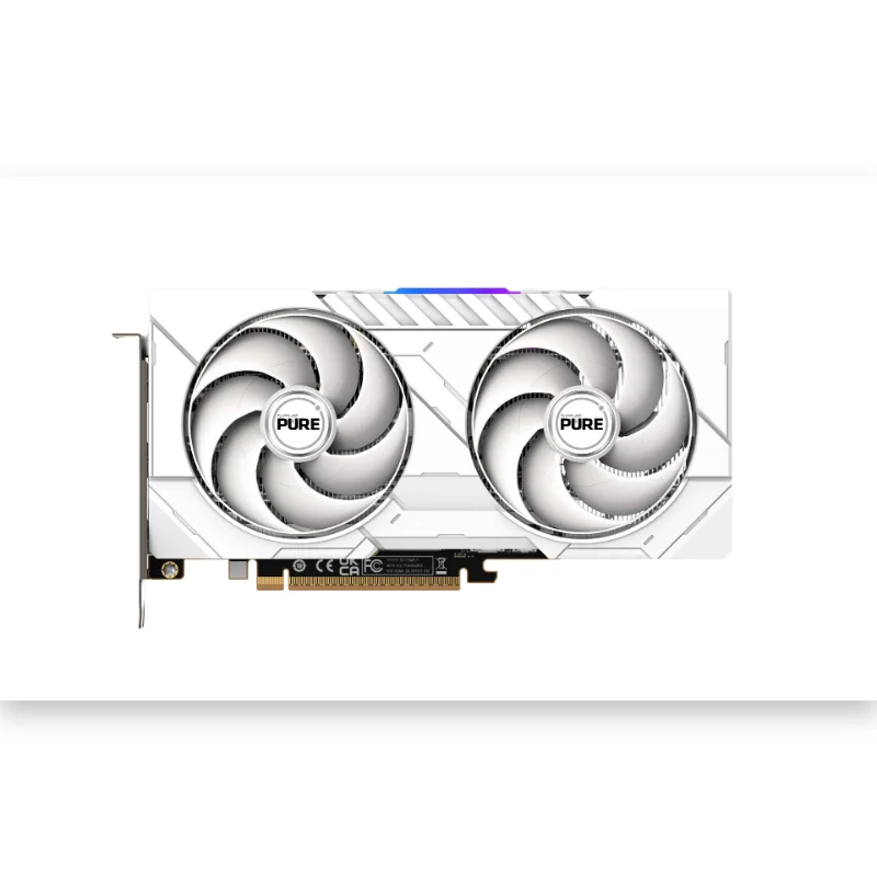 SAPPHIRE PURE Radeon RX 9060 XT GAMING OC 16GB White