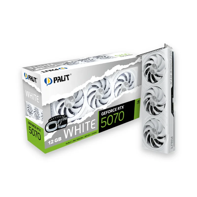 PALIT GeForce RTX 5070 White OC 12GB