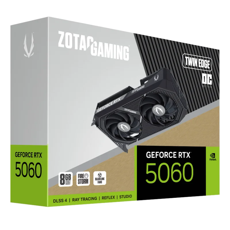 ZOTAC GAMING GeForce RTX 5060 Twin Edge OC 8GB
