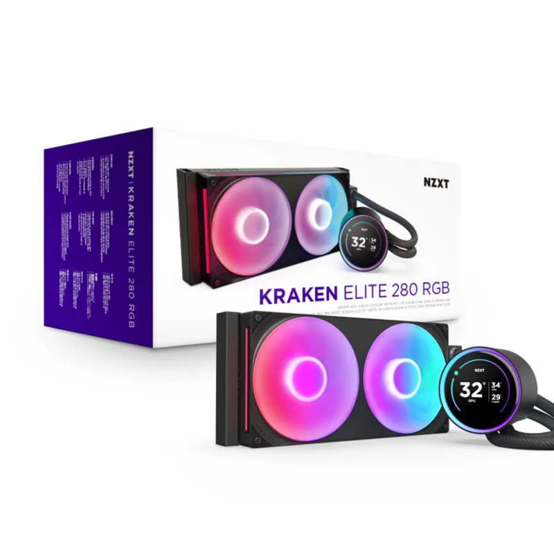 NZXT Kraken Elite 280 RGB Black