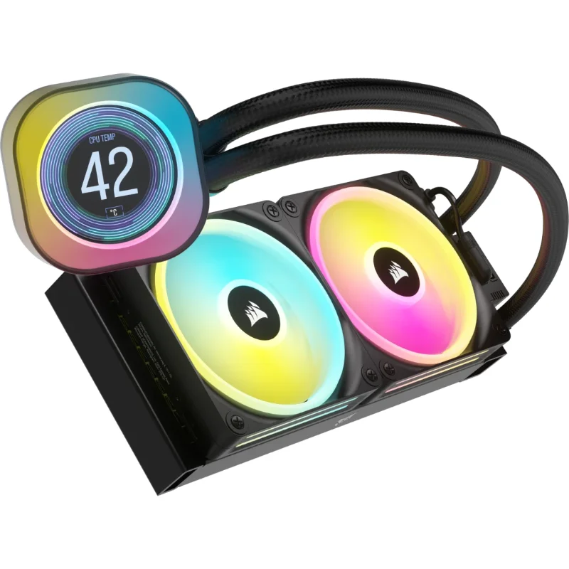 Corsair H100i LINK RGB LCD Black
