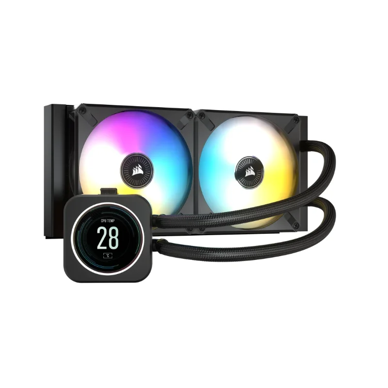 Corsair H100i Elite LCD Black