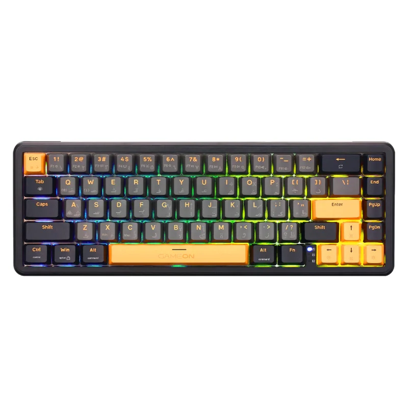 GAMEON VOLT 60% Wired Keyboard GOMGK68-RS