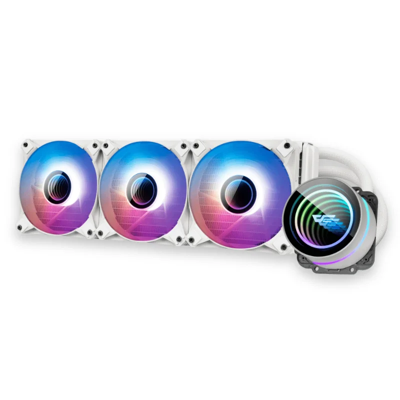DARKFLASH Twister DX360 V2.6W 360mm AIO Liquid Cooler White