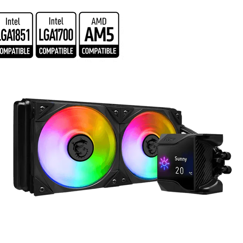 MSI MPG CORELIQUID D240 Black