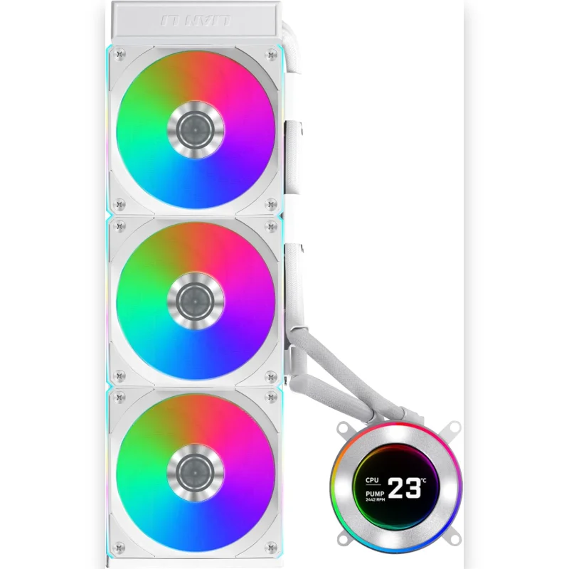 LIAN LI HydroShift II LCD 360CL RGB White