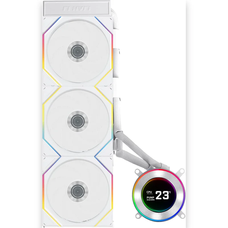 LIAN LI HydroShift II LCD-C 360TL RGB White – GHS2LCD36TFW