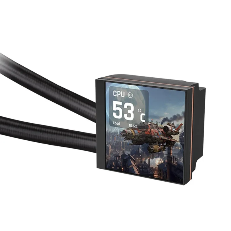 THERMALTAKE MAGFloe 420 Ultra ARGB Sync Liquid Cooler – Black