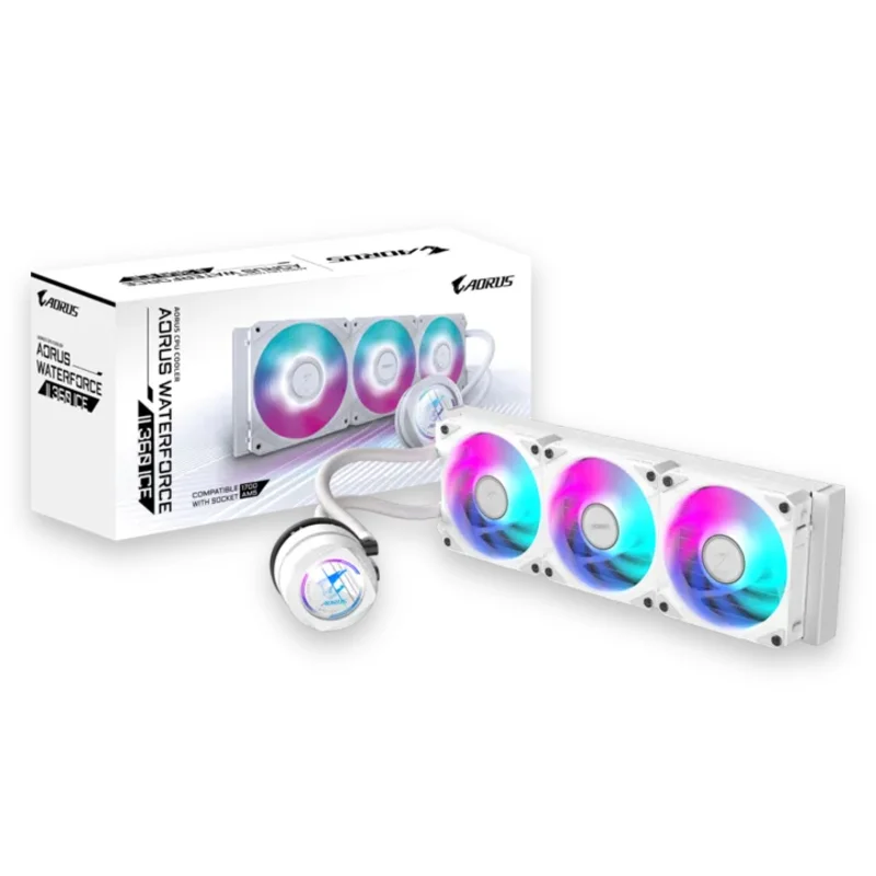 GIGABYTE AORUS WATERFORCE II 360 ICE White