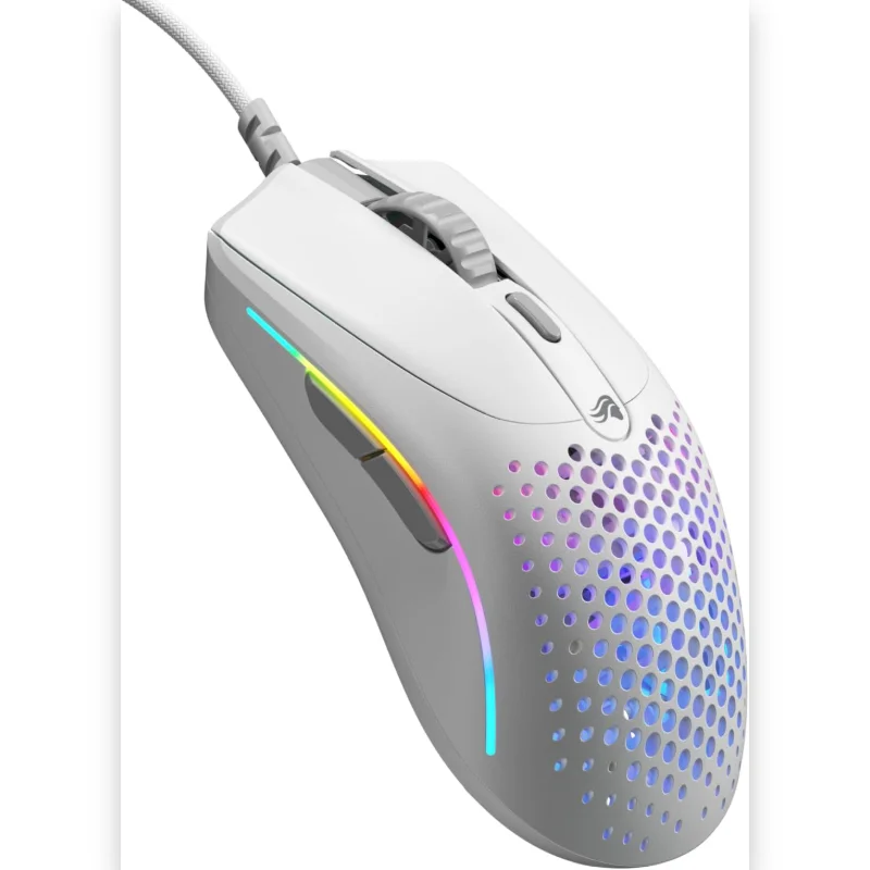 GLORIOUS Model O 2 Mini Wired Gaming Mouse Matte White