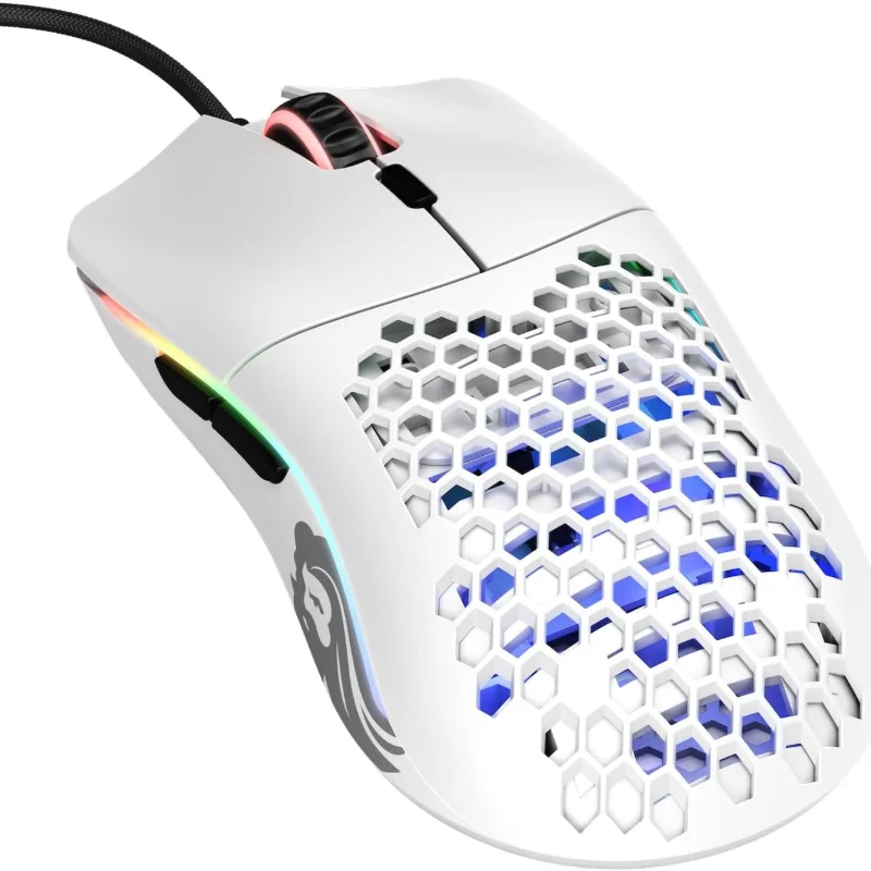 GLORIOUS Model O Minus Matte White Gaming Mouse