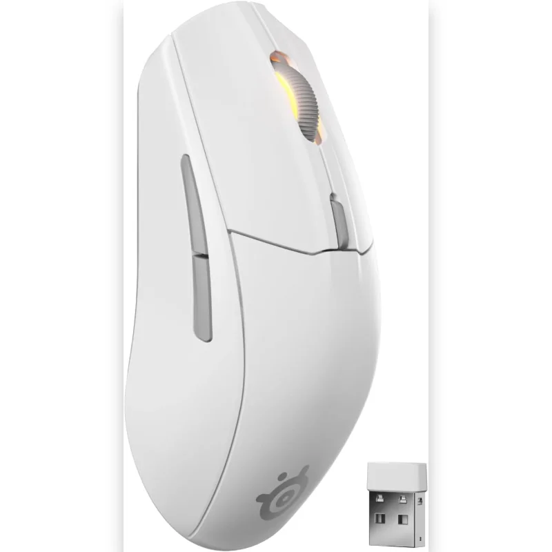 STEELSERIES Rival 3 Gen 2 Wireless White Mouse 62524