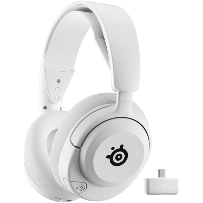 SteelSeries Arctis Nova 5 Wireless Multi-Platform Gaming Headset – White | 61671