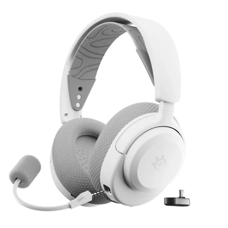 SteelSeries Arctis Nova 3P Wireless Multi-Platform Gaming Headset – White | 61687