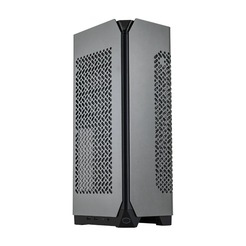 Cooler Master NCORE 100 MAX Mini-ITX Case with 850W Gold PSU & 120mm AIO – Dark Grey