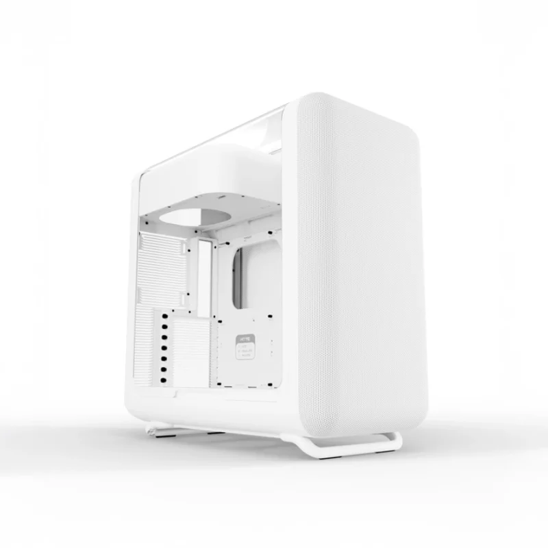 HYTE X50 Modern Performance ATX Mid-Tower Case – Snow White | CS-HYTE-X50G-WW