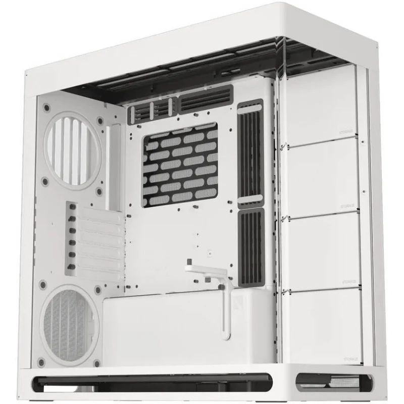 HAVN HS 420 Base Edition E-ATX Dual-Chamber Case – White