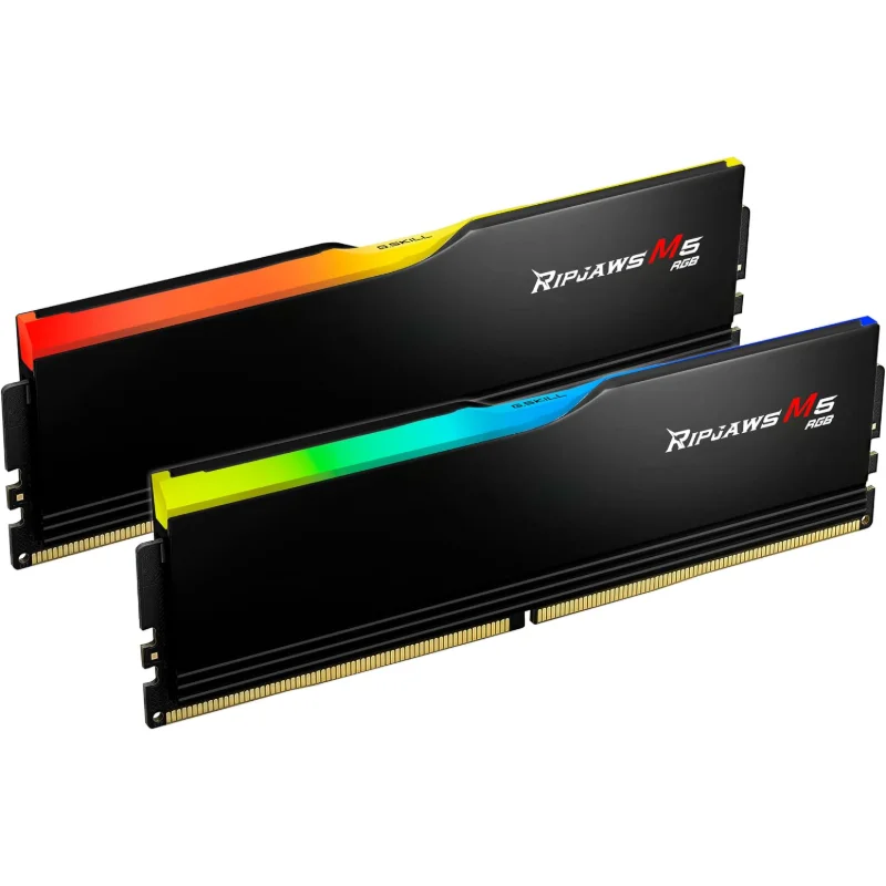 G.SKILL Ripjaws M5 RGB 64GB (2x32GB) DDR5 5600MHz CL46 Black | F5-5600J4645A32GX2-RM5RK