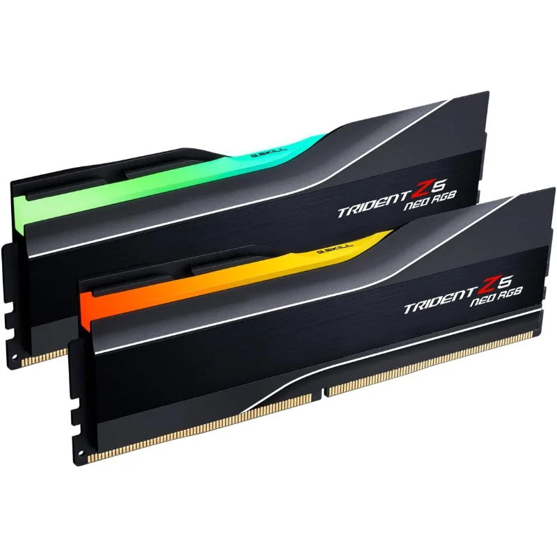 G.SKILL Trident Z5 Neo RGB 32GB (2x16GB) DDR5 8000MHz CL38 Black | F5-8000J3848H16GX2-TZ5NR