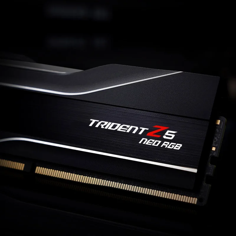 G.SKILL Trident Z5 Neo RGB 32GB (2x16GB) DDR5 8000MHz CL38 Black | F5-8000J3848H16GX2-TZ5NR