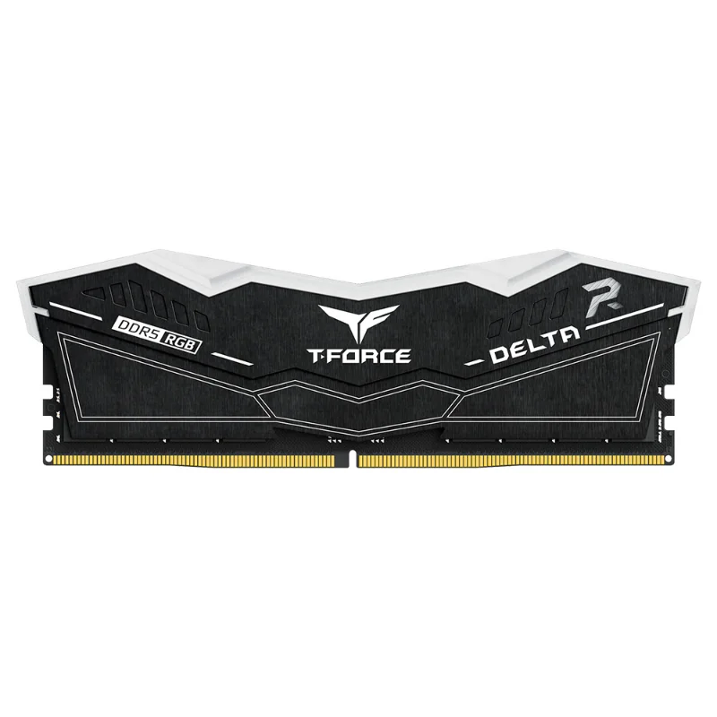TEAMGROUP T-FORCE DELTA RGB 48GB (2x24GB) DDR5 7200MHz CL34 – Black | FF3D548G7200HC34ADC01