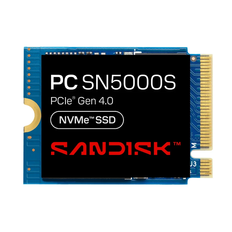 SanDisk PC SN5000S 512GB PCIe 4.0 NVMe M.2 2230 SSD – Pullout Boxless | SDEPTSJ-512G