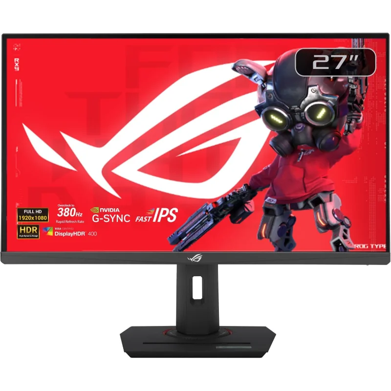 ASUS ROG Strix XG279CNS 27-inch Full HD 380Hz Gaming Monitor – Black