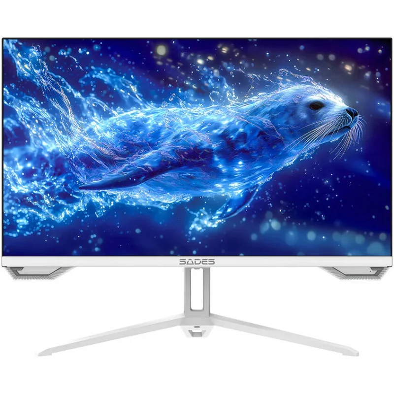SADES Sealon Plus 24-inch FHD 165Hz Gaming Monitor – White  |  SA-F05F24W