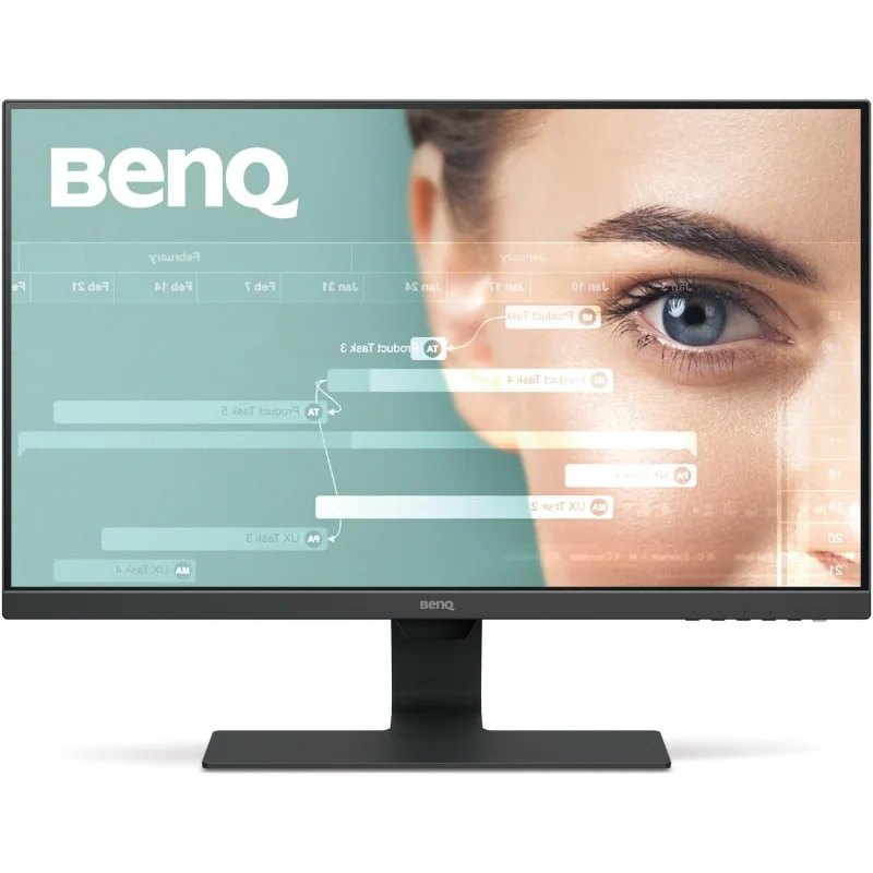 BenQ GW2480 23.8-inch FHD IPS Borderless Monitor – Black
