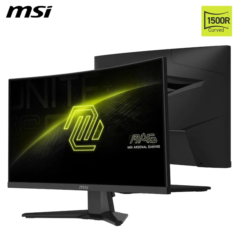 MSI MAG 244C 23.6-inch FHD 180Hz Curved VA Gaming Monitor – Black