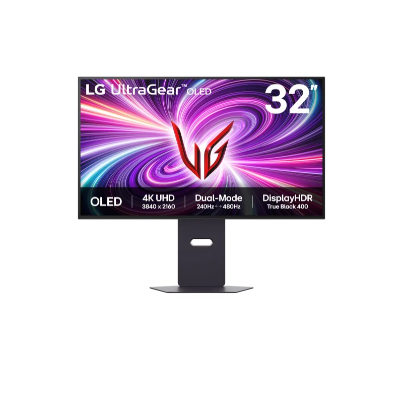 LG UltraGear 32-inch 4K OLED Dual-Mode Gaming Monitor – Black | 32GS95UV-B